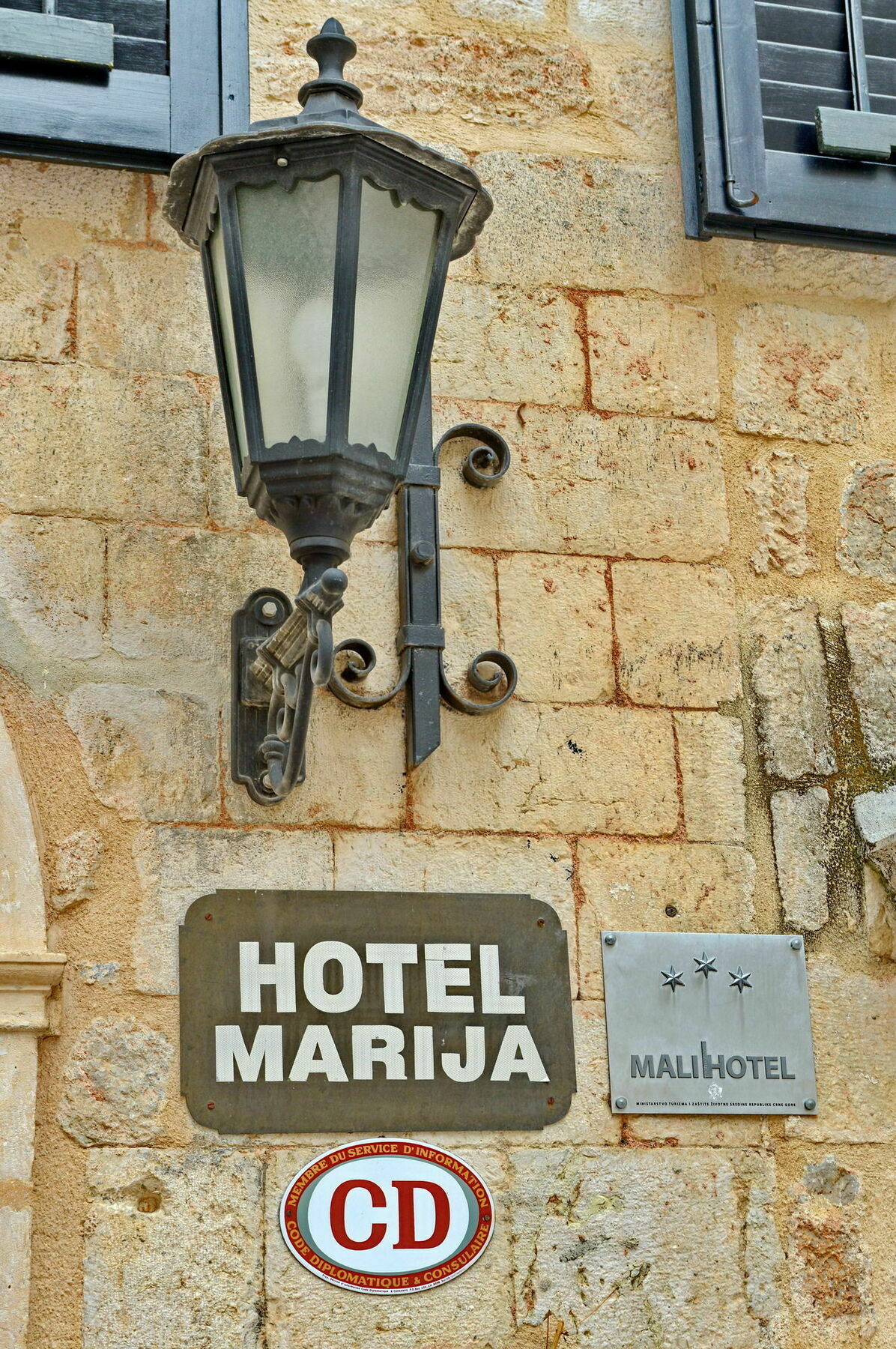 Hotel Marija Kotor Luaran gambar